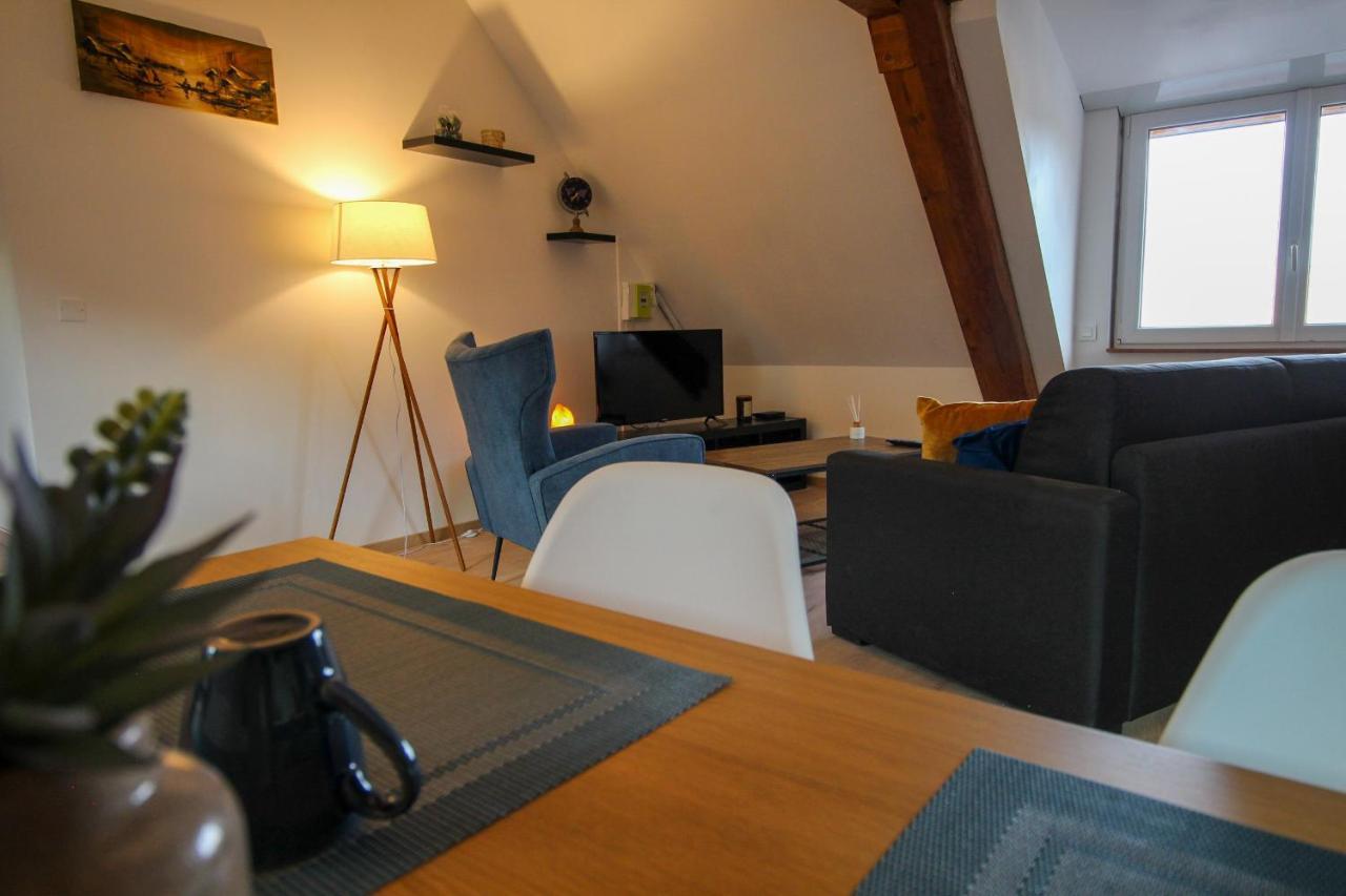 Au Toit De L'Alsace - Loft Au Pied Des Vosges Apartamento Wattwiller Exterior foto