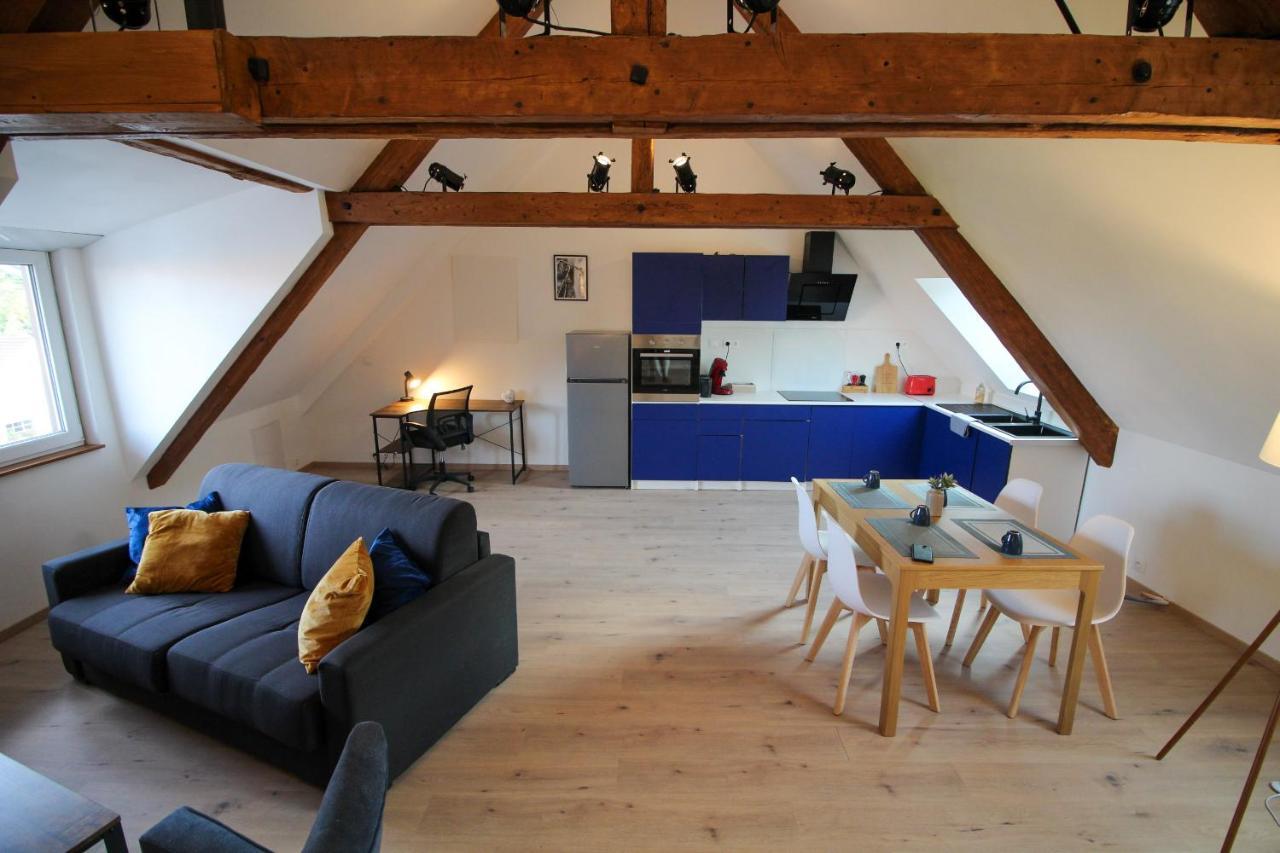 Au Toit De L'Alsace - Loft Au Pied Des Vosges Apartamento Wattwiller Exterior foto