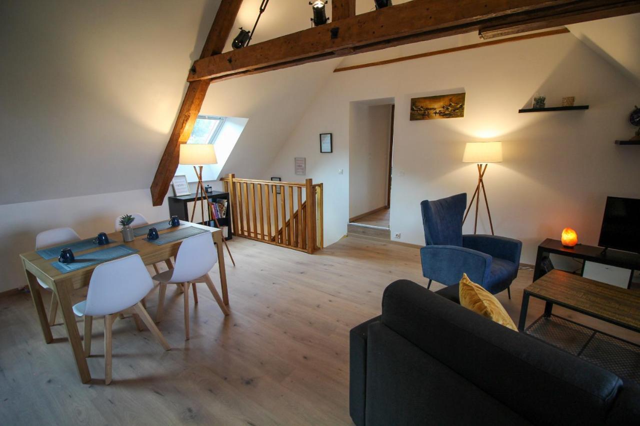 Au Toit De L'Alsace - Loft Au Pied Des Vosges Apartamento Wattwiller Exterior foto